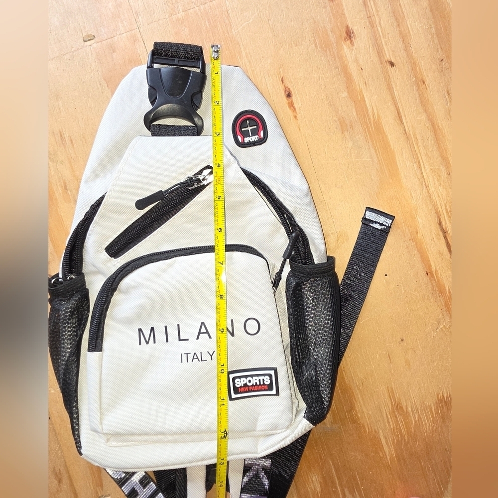 Milano Gray Black Sling Bag (PUR10) - Picture 8 of 13